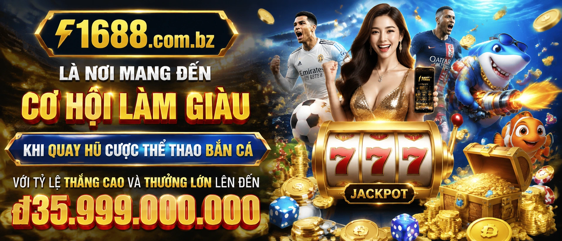 Trò chơi nổ hũ F1688