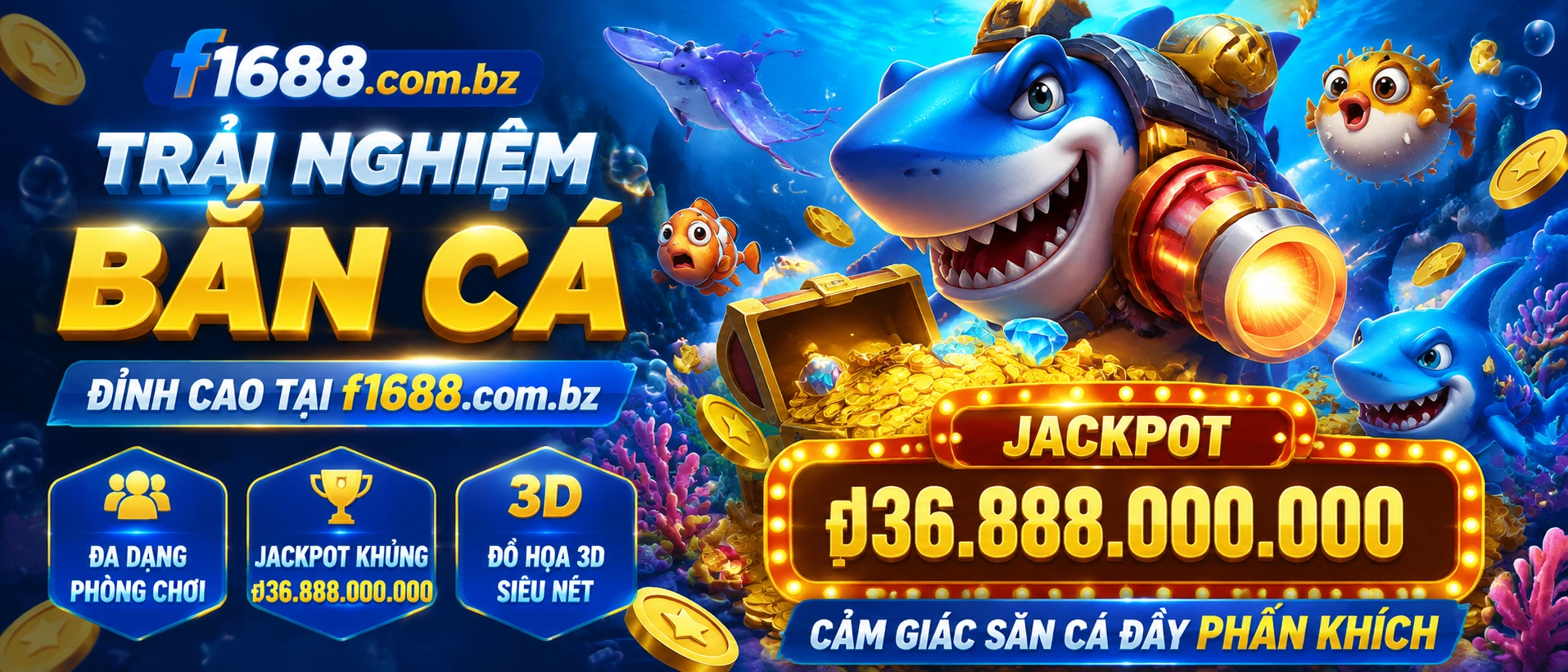 Bắn Cá Jackpot Săn Cá Đại Dương