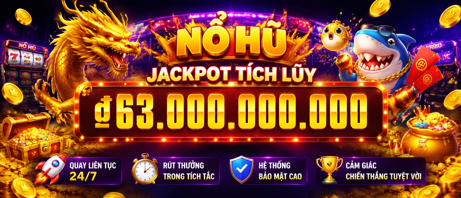 Ảnh minh họa game Nổ Hũ nổi bật trên f1688.com.bz